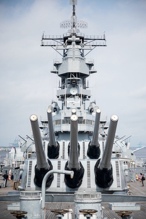 US Navy Warship