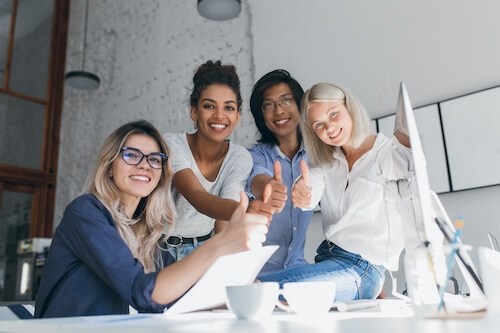 advantages of a merger - a happy team-2