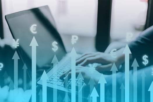 currency-growth-concept-with-upward-arrows-charts-coins-background