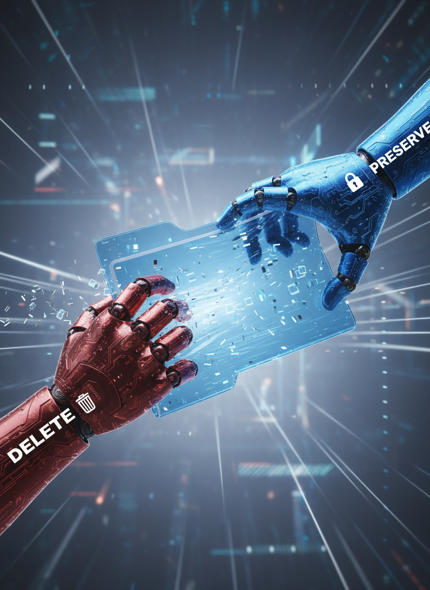 It can be difficult to balance automated deletion with preservation obligation It can be difficult to balance automated deletion with preservation obligation