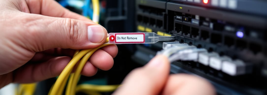 Disconnecting a line. A metaphor for a premature legal-hold release.
