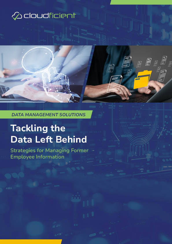 Leavers - Tackling the Data Left Behind - Front Cover Leavers - Tackling the Data Left Behind - Front Cover
