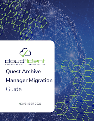 Quest Archive Manager Migration Guide