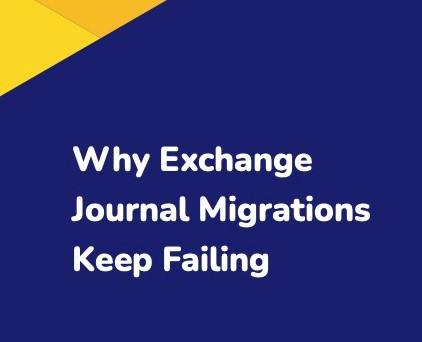 Why Exchange Journal Migrations Keep  Failing